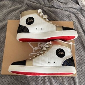 Christian louboutin Louis Orlato flat leather sneakers